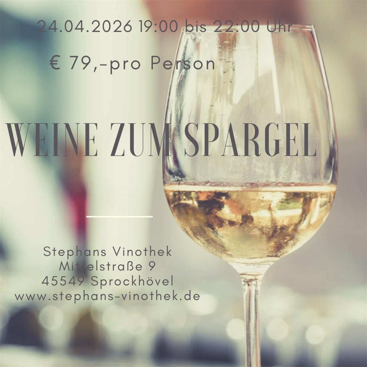 weine zum spargel